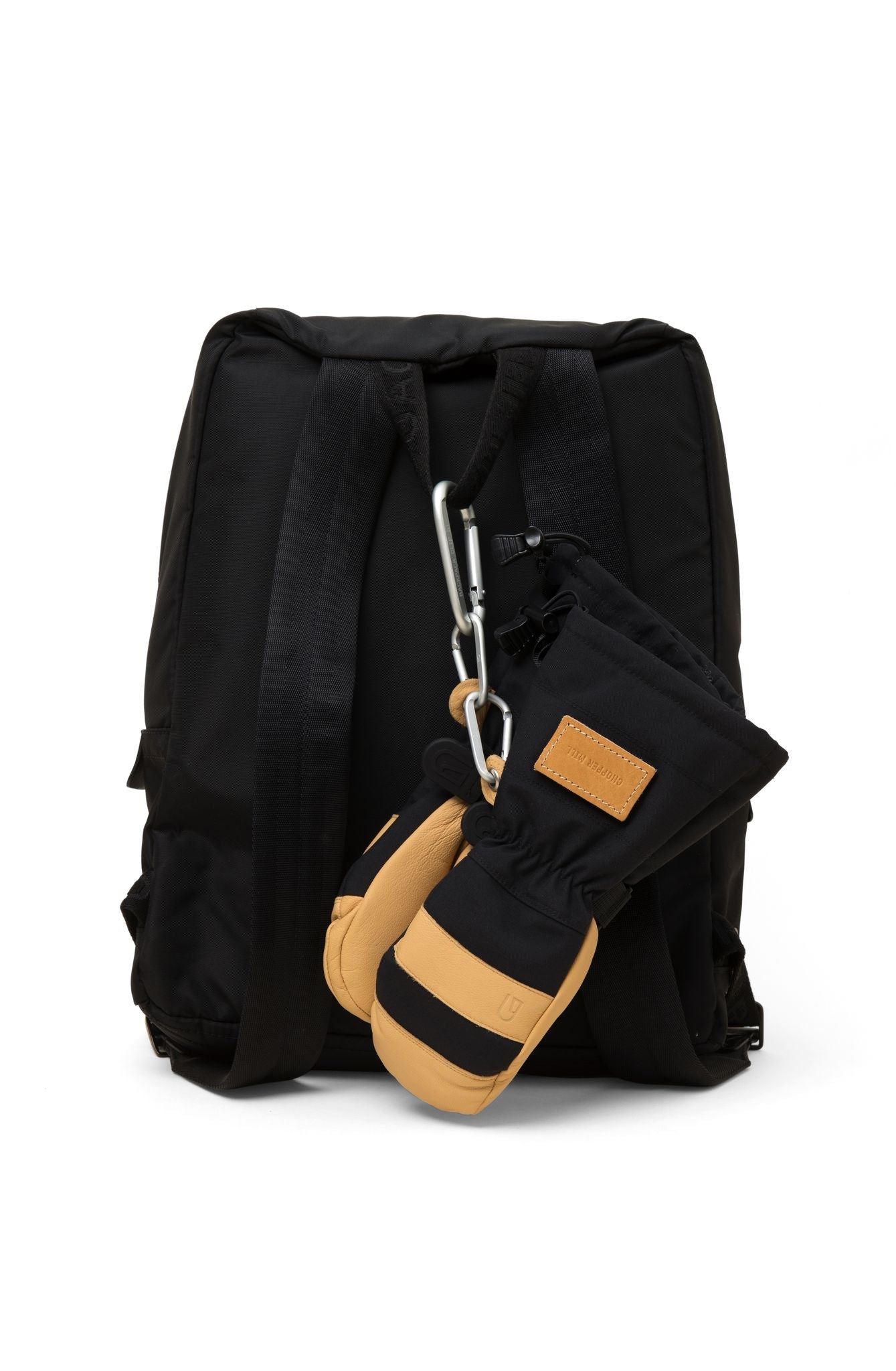 carabiner leather backpack Chopper Mill Backpack Carabiner Clip