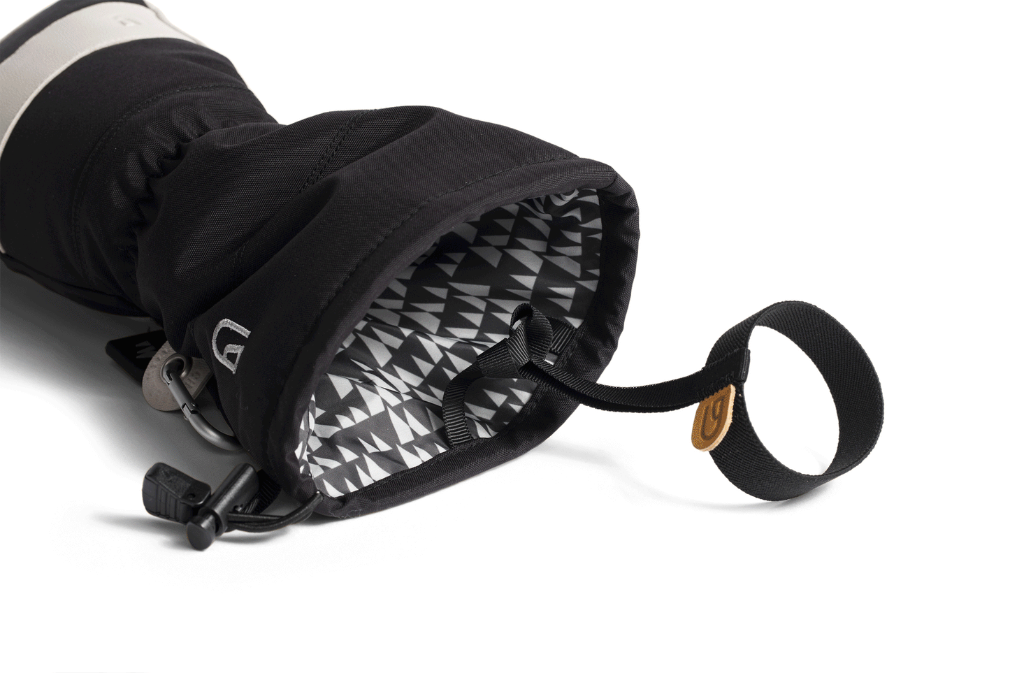 Manoplas de montaña para niños Chopper Mill® con parche de velcro personalizado