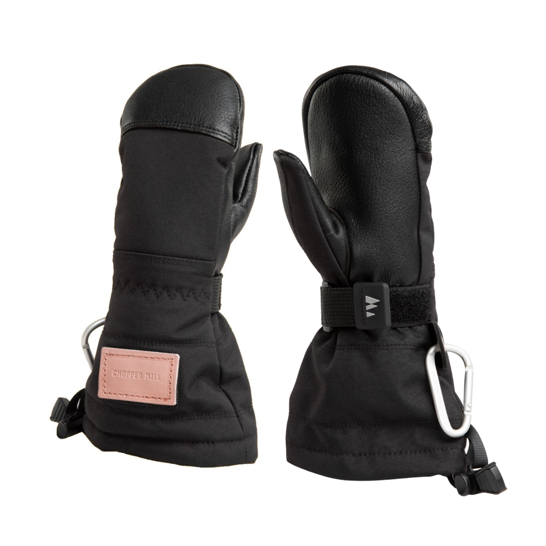 Manoplas de montaña para niños Chopper Mill® con parche de velcro personalizado