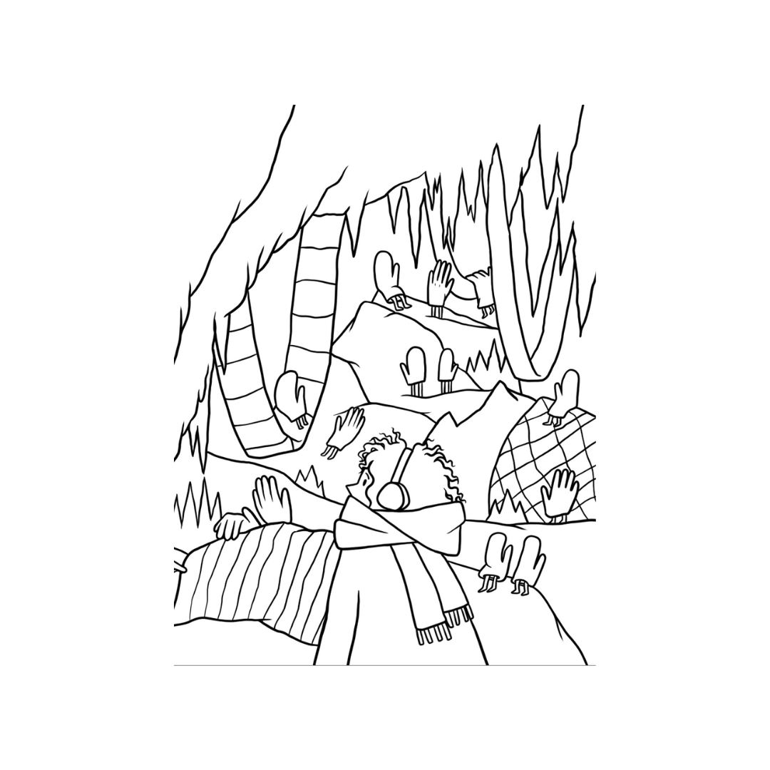 The Mitten Thief Coloring Book