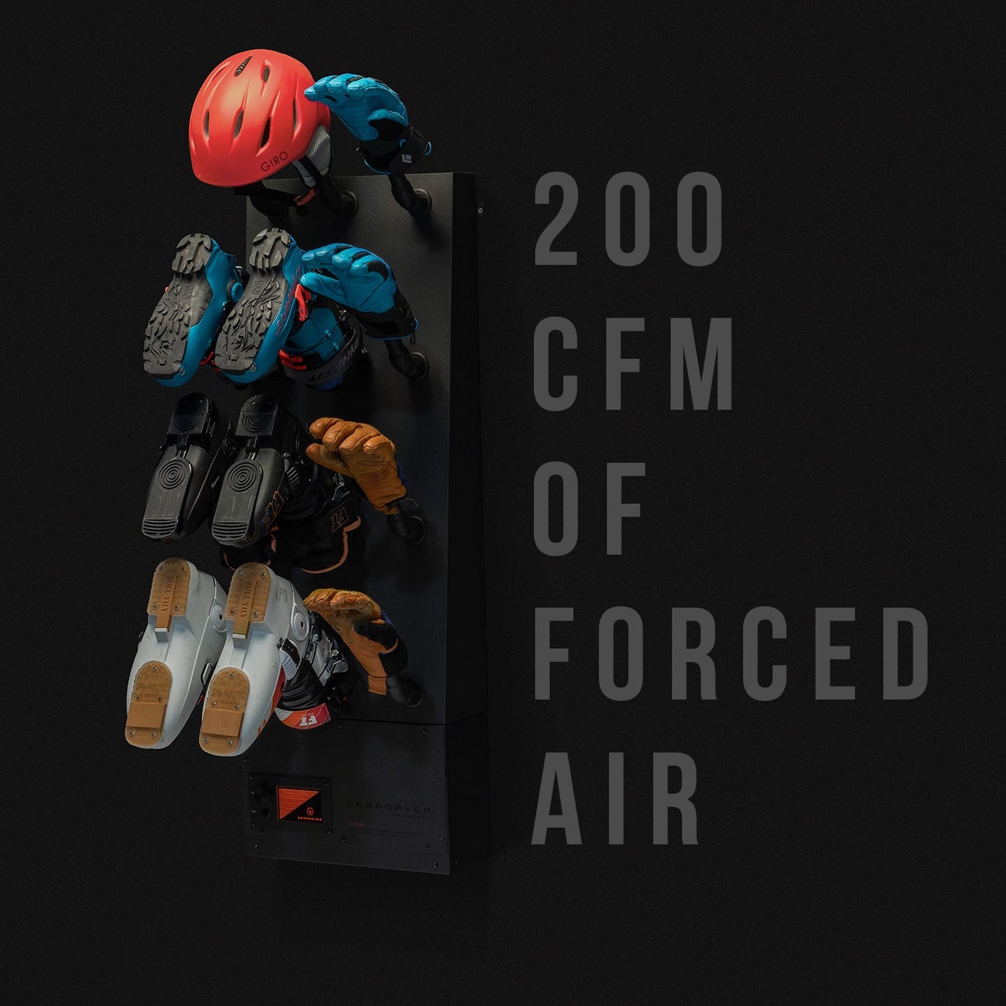 GearDryer Wall Mount 12 - Chopper Mill